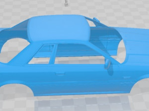 Nissan Skyline R31 1985 Printable Body Car Modello di stampa 3D