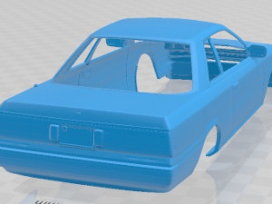 Nissan Skyline R31 1985 Printable Body Car Modello di stampa 3D