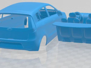 Chevrolet Sail 2012 Printable Car 3D Print Model