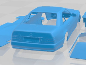Mercedes SL500 AMG R129 1989 Printable Car 3D-printmodel