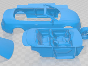 Audi S5 Convertible 2012 Printable Car Modèles 3D en vedette