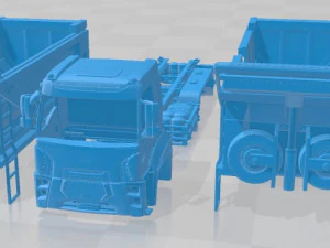 3233 SD 2016 Printable Truck 3D Print Model