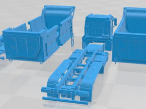 3233 SD 2016 Printable Truck 3D Print Model