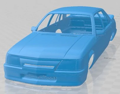 Holden VK Race Printable Body Car 3D Print Model .c4d .max .obj .3ds .fbx .stl .blend 