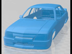 Holden VK Race Printable Body Car 3D Print Model