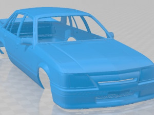 Holden VK Race Printable Body Car 3D 打印模型