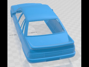 Holden VK Race Printable Body Car 3D 打印模型