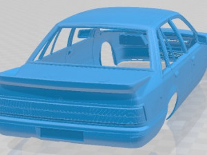 Holden VK Race Printable Body Car 3D 打印模型