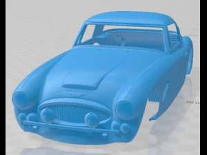 Austin Healey 3000 MK II Printable Body Car 3D Print Model