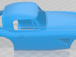 Austin Healey 3000 MK II Printable Body Car 3D-Druckmodell