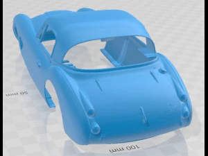 Austin Healey 3000 MK II Printable Body Car 3D Print Model