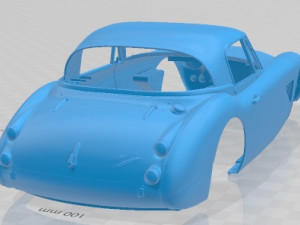 Austin Healey 3000 MK II Printable Body Car 3D-Druckmodell
