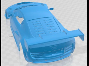 Audi R8 LMS Ultra Printable Body Car 3D Print Model