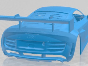 Audi R8 LMS Ultra Printable Body Car Modelo de impresión 3D