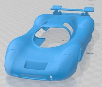 Porsche 908 LH 1968 Printable Body Car 3D Print Model .c4d .max .obj .3ds .fbx .stl .blend 