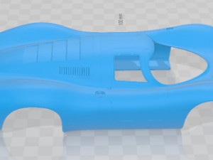 Porsche 908 LH 1968 Printable Body Car 3D Print Model