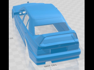 Merecedes Benz 190 EVO II Printable Body Car Modelo de impresión 3D