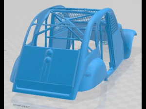 Citroen 2CV Cross Printable Body Car 3D Print Model