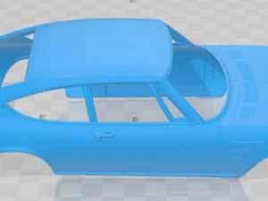 Fiat Dino Coupe Bertone 1969 Printable Body Car 3D Print Model