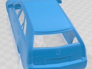 Cadillac CTS Sport Wagon 2010 Printable Body Car 3Dプリントモデル