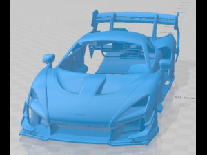 Mclaren Senna GTR 2020 Printable Body Car 3D Print Model