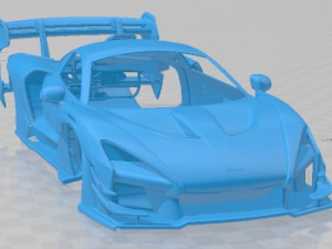 Mclaren Senna GTR 2020 Printable Body Car 3D Print Model