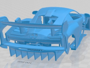 Mclaren Senna GTR 2020 Printable Body Car 3D Print Model