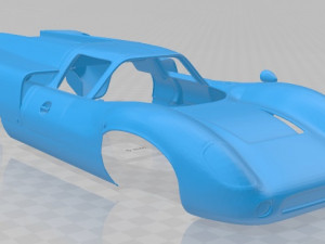 Lola MKIII T70 Printable Body Car 3D Принт Модель