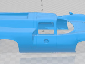 Lola MKIII T70 Printable Body Car 3D Принт Модель