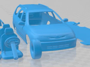Renault Laguna Estate 1998 Printable Car 3D Print Model