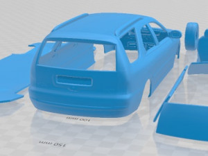 Renault Laguna Estate 1998 Printable Car Modelo de impresión 3D