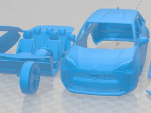 Toyota Yaris Cross 2021 Printable Car 3D Print Model