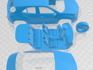 Toyota Yaris Cross 2021 Printable Car Modelo de impresión 3D