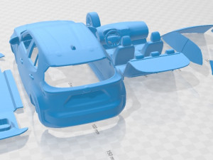 Toyota Yaris Cross 2021 Printable Car Modelo de impresión 3D