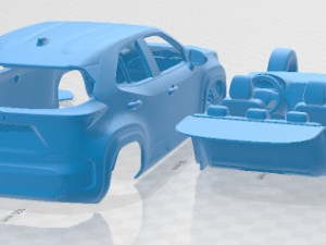 Toyota Yaris Cross 2021 Printable Car Modelo de impresión 3D