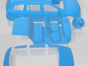 Lada Largus 2016 Printable Car 3D 프린트 모델