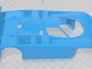 Nissan GTP ZX Turbo 1985 Printable Body Car 3D Print Model