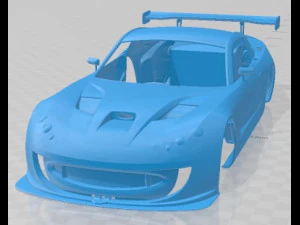 ジネッタ G55 GT4 カップ 2011 印刷可能ボディカー 3Dプリントモデル