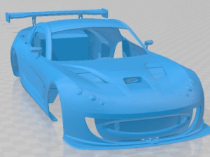 Ginetta G55 GT4 Cup 2011 Printable Body Car Modelo de impresión 3D