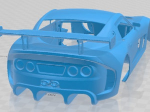 Ginetta G55 GT4 Cup 2011 Printable Body Car Modelo de impresión 3D