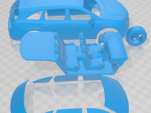 Acura Mdx A Spec 2019 Printable Car Modello di stampa 3D