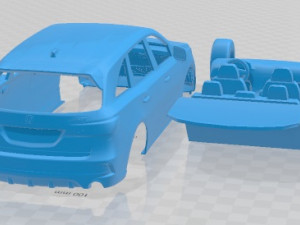 Acura Mdx A Spec 2019 Printable Car Modello di stampa 3D