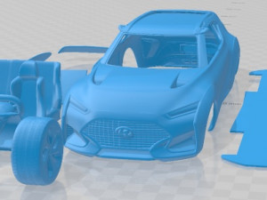 Hyundai Enduro Concept 2015 Printable Car 3D Baskı Modeli