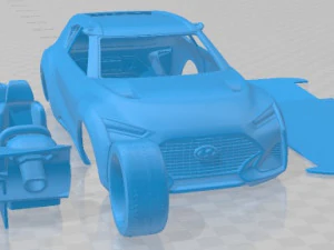 Hyundai Enduro Concept 2015 Printable Car 3D Print Model