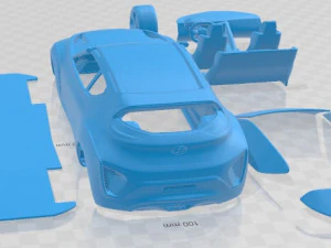 Hyundai Enduro Concept 2015 Printable Car 3D Print Model