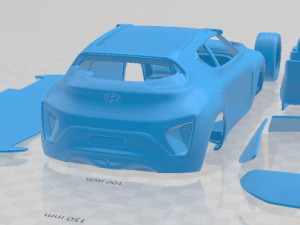 Hyundai Enduro Concept 2015 Printable Car Model do druku 3D