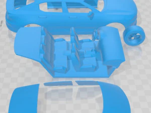 Polestar 2 2020 Printable Car 3D Print Model