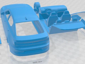 Polestar 2 2020 Printable Car 3D Print Model