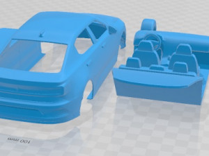 Polestar 2 2020 Printable Car Modèles 3D en vedette