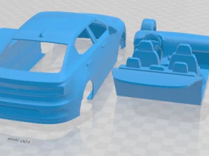 Polestar 2 2020 Printable Car 3D Print Model